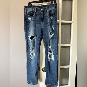 Judy Blue distressed jeans